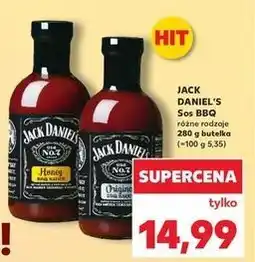 Kaufland Sos grillowy honey Jack Daniel's Barbecue Sauce oferta