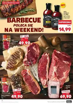 Kaufland Stek z rostbefu wołowego Sokołów Uczta Qulinarna oferta