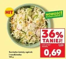 Kaufland Surówka ze świeżym ogórkiem i rzodkiewką Grześkowiak oferta
