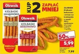 Kaufland Kiełbaski krakowskie z szynki Olewnik oferta