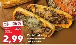 Kaufland Zapiekanka z pieczarkami specjalita oferta