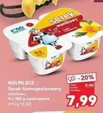 Kaufland Serek waniliowy Rolmlecz oferta