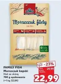 Kaufland Morszczuk kapski Family Fish oferta
