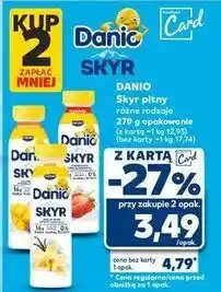 Kaufland Jogurt skyr mango-marakuja Danone Danio oferta