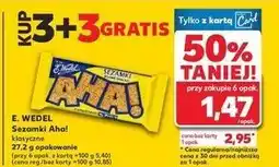 Kaufland Sezamki klasyczne E. Wedel Aha oferta