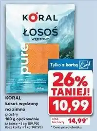 Kaufland Łosoś wędzony na zimno Koral (Graal) oferta