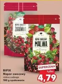 Kaufland Herbatka z suszu owocowego napar żurawiną Bifix Napar Owocowy oferta