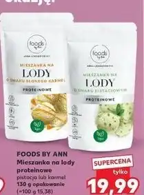 Kaufland Mieszanka na lody o smaku pistacji Foods By Ann oferta
