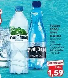 Kaufland Woda delikatnie musująca Żywiec Zdrój oferta