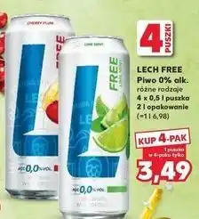 Kaufland Piwo Lech Free Cherry Plum oferta