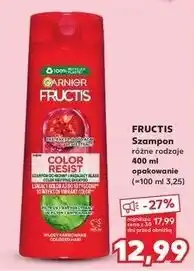 Kaufland Szampon wzmacniający do włosów farbowanych i z pasemkami Garnier Fructis Color Resist oferta