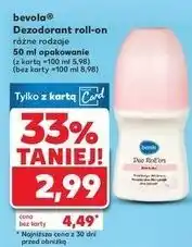 Kaufland Dezodorant original Bevola oferta