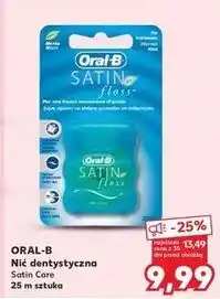 Kaufland Nić dentystyczna 25 m Oral-B Satin Floss oferta