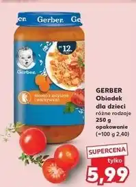 Kaufland Bukiet warzyw z indykiem i batatami Gerber oferta