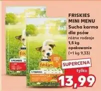 Kaufland Karma dla psa kurczak i warzywa Friskies Mini Menu oferta
