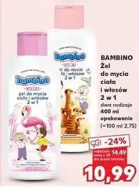 Kaufland Żel do mycia ciała i włosów 2w1 bolek lolek surykatki Bambino Dzieciaki oferta
