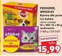 Kaufland Karma dla kota drobiowa uczta 1+ lat Whiskas oferta