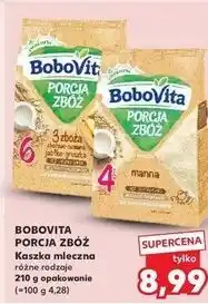 Kaufland Kaszka mleczna manna Bobovita Porcja Zbóż oferta