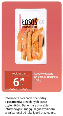 Biedronka Łosoś wędzony na gorąco - brzuszki Biedronka oferta