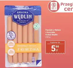 Biedronka Parówki z filetem z kurczaka Kraina Wędlin oferta