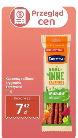 Biedronka Kabanosy roślinne oryginalne Tarczyński oferta