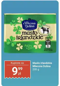 Biedronka Masło irlandzkie - kostka 200 g Mleczna Dolina oferta