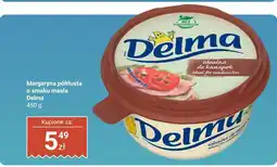 Biedronka Margaryna półtłusta o smaku masła Delma oferta