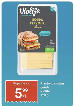 Biedronka Plastry wegańskie o smaku gouda Violife oferta