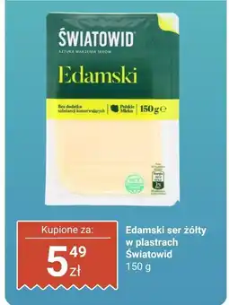 Biedronka Ser żółty Edamski Światowid oferta