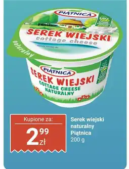 Biedronka Serek wiejski naturalny Piątnica oferta