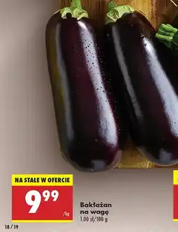 Biedronka Bakłażan na wagę Biedronka oferta