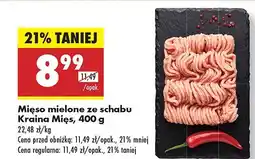 Biedronka Mięso mielone ze schabu Kraina Mięs oferta