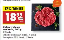 Biedronka Goleń wołowa bez kości Kraina Mięs oferta
