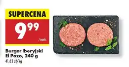 Biedronka Burger iberyjski El Pozo oferta