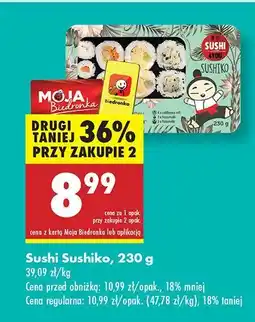 Biedronka Sushi Sushiko oferta