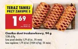 Biedronka Ciastko duet truskawkowy Biedronka oferta
