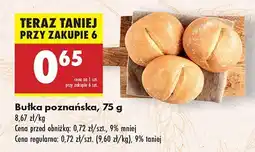 Biedronka Bułka poznańska Biedronka oferta