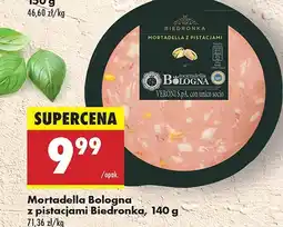 Biedronka Mortadella Bologna z pistacjami Biedronka oferta