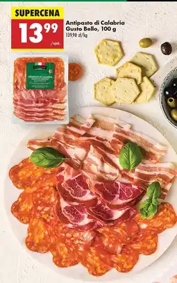 Biedronka Wędlina Antipasto di Calabria Gusto Bello oferta