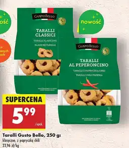 Biedronka Przekąski Taralli Gusto Bello z papryką chili oferta
