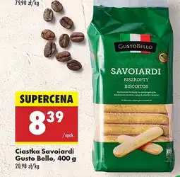 Biedronka Ciastka Savoiardi Gusto Bello oferta