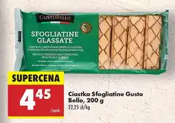 Biedronka Ciastka Sfogliatine Gusto Bello oferta