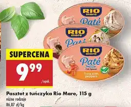 Biedronka Pasztet z tuńczyka Rio Mare oferta