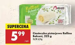 Biedronka Ciasteczka pistacjowe Rollino Balconi oferta