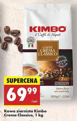 Biedronka Kawa ziarnista Kimbo Crema Classico oferta