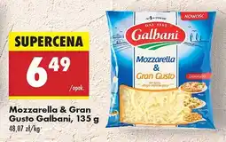 Biedronka Ser mozzarella & Gran Gusto Galbani oferta