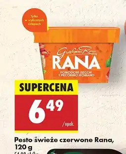 Biedronka Pesto świeże czerwone Rana oferta