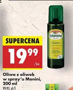Biedronka Oliwa z oliwek w spray'u Monini oferta