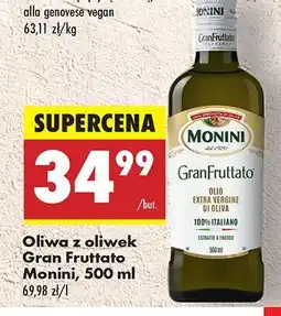 Biedronka Oliwa z oliwek Gran Fruttato Monini oferta