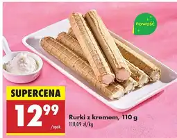 Biedronka Rurki z kremem Biedronka oferta